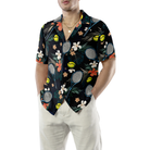 Tropical Floral Tennis Hawaiian Shirt
