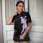 You Say Girl Can't Golf I Say Watch Me Short Sleeve Women Polo Shirt, Black Golfing Shirt For Girls