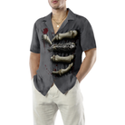 Death Hand Halloween Shirt Hawaiian Shirt