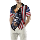 Gun And God Shirt For Men Hawaiian Shirt