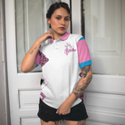 Too Legit To Split Bowling Short Sleeve Women Polo Shirt, Bowling Shirt For Ladies