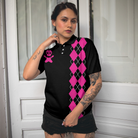 Yes I'm A Girl Yes I Speak Fluent Bowling Short Sleeve Women Polo Shirt, Skull Bowling Shirt With Sayings