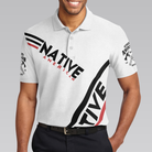 Man Belongs To The Earth Native American Polo Shirt, Cherokee Shirt Design, Headdress Polo Shirt