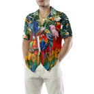 Tropical Parrot Birds Hawaiian Shirt