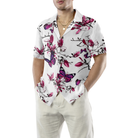 Floral Butterfly Pattern V1 Hawaiian Shirt