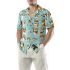 Cartoon Welsh Corgi Hawaiian Shirt, Best Dog Shirt For Corgi Lovers Gifts