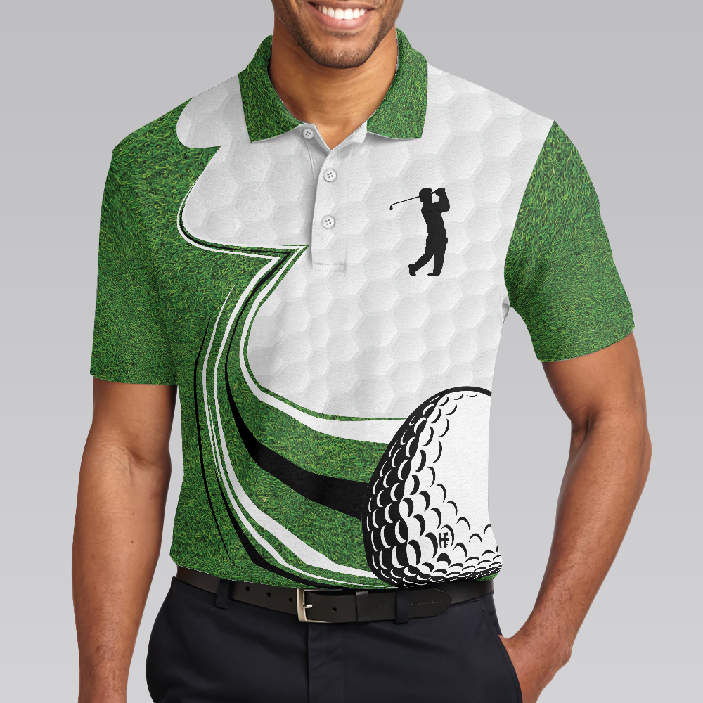 My Green Jacket Is In The Wash Green Golf Polo Shirt, Green Golfing Shirt For Men, Golfing Shirt