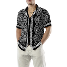 Mexican Sugar Skull On Black Hawaiian Shirt