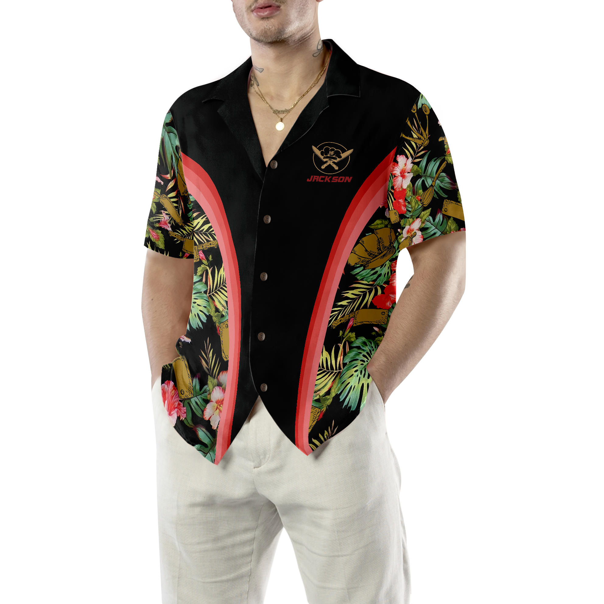 Chef Tropical Custom Hawaiian Shirt