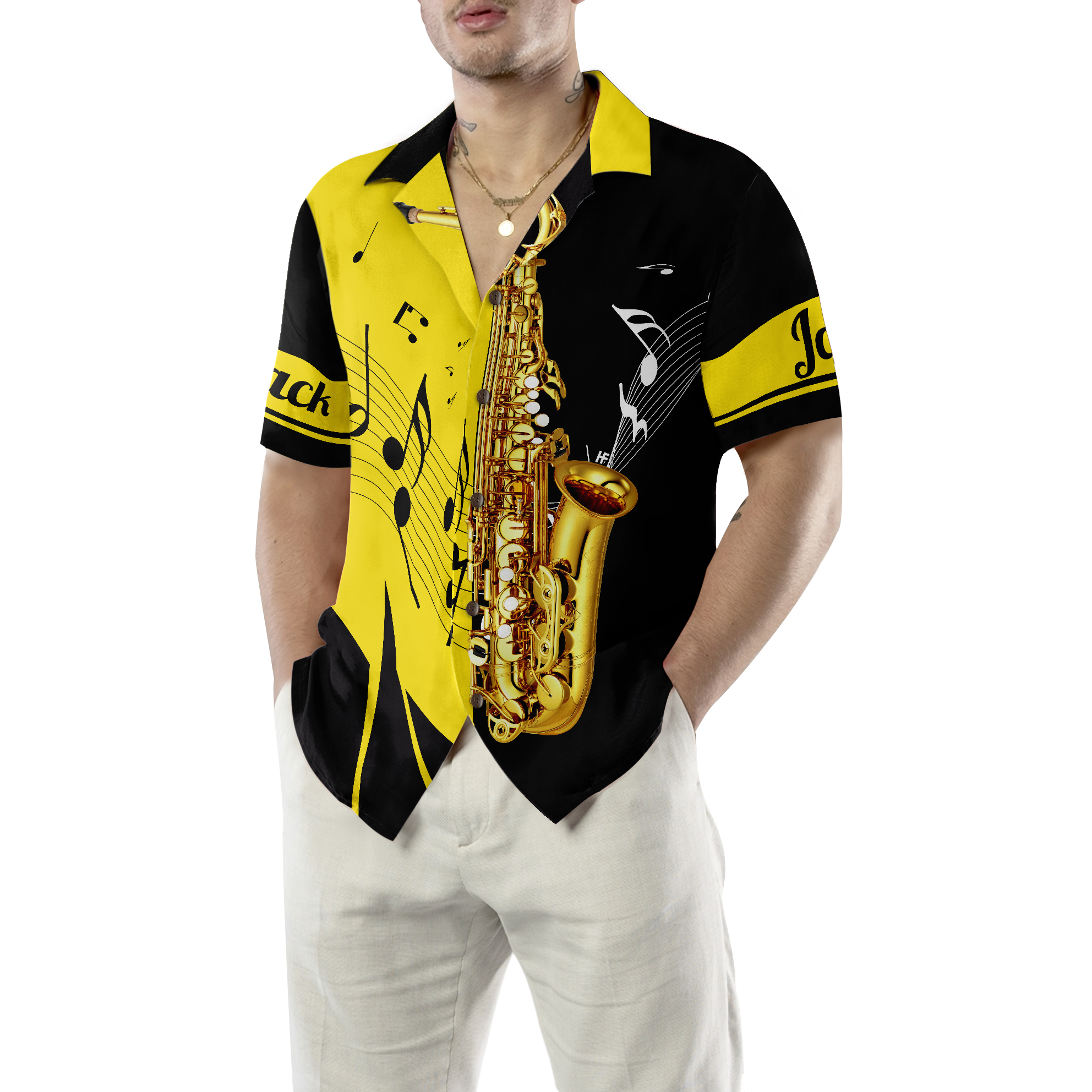 Saxophone Is My Life V1 Custom Hawaiian Shirt