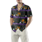 Halloween Pumpkin And Black Cats Hawaiian Shirt