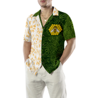Green Leaves Honey Bee Hawaiian Shirt