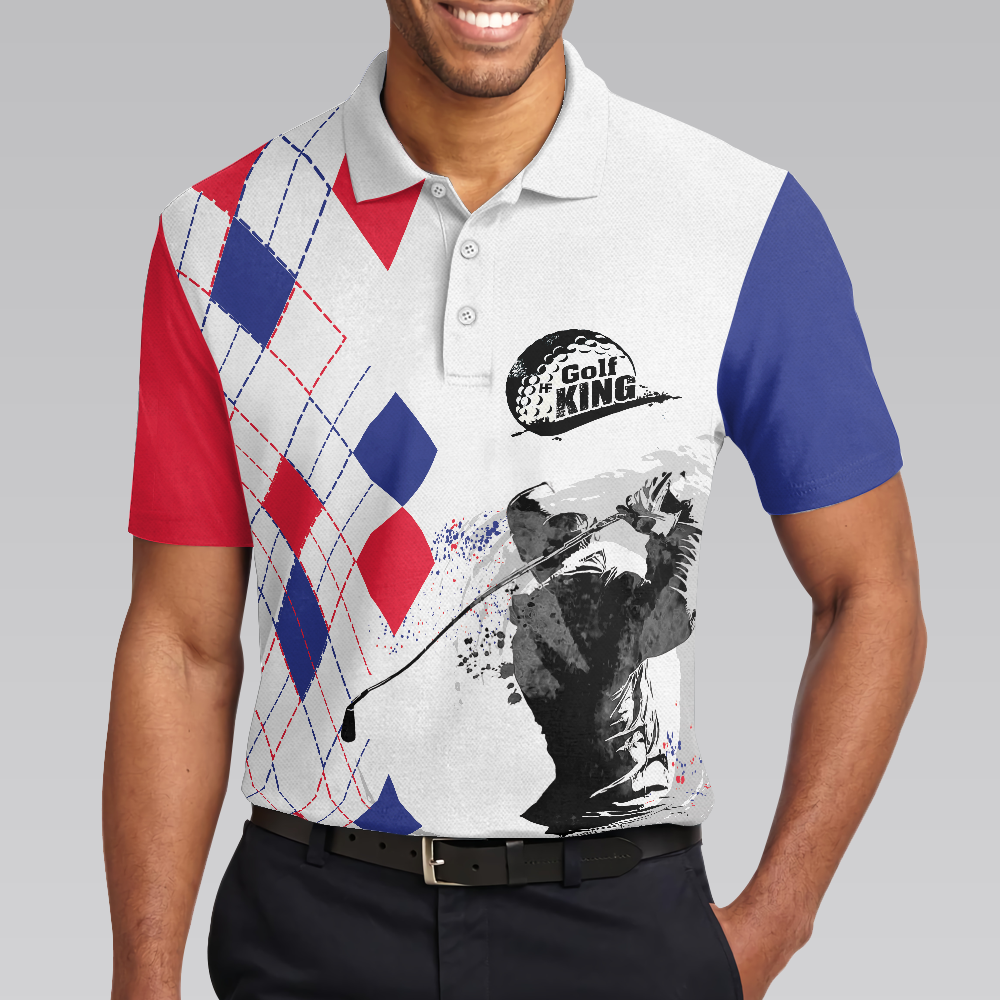 Golf Is My Game I Just Wish I Was Good At It Golf Polo Shirt, Crossed Golf Clubs Shirt Design, Basic Golf Shirt