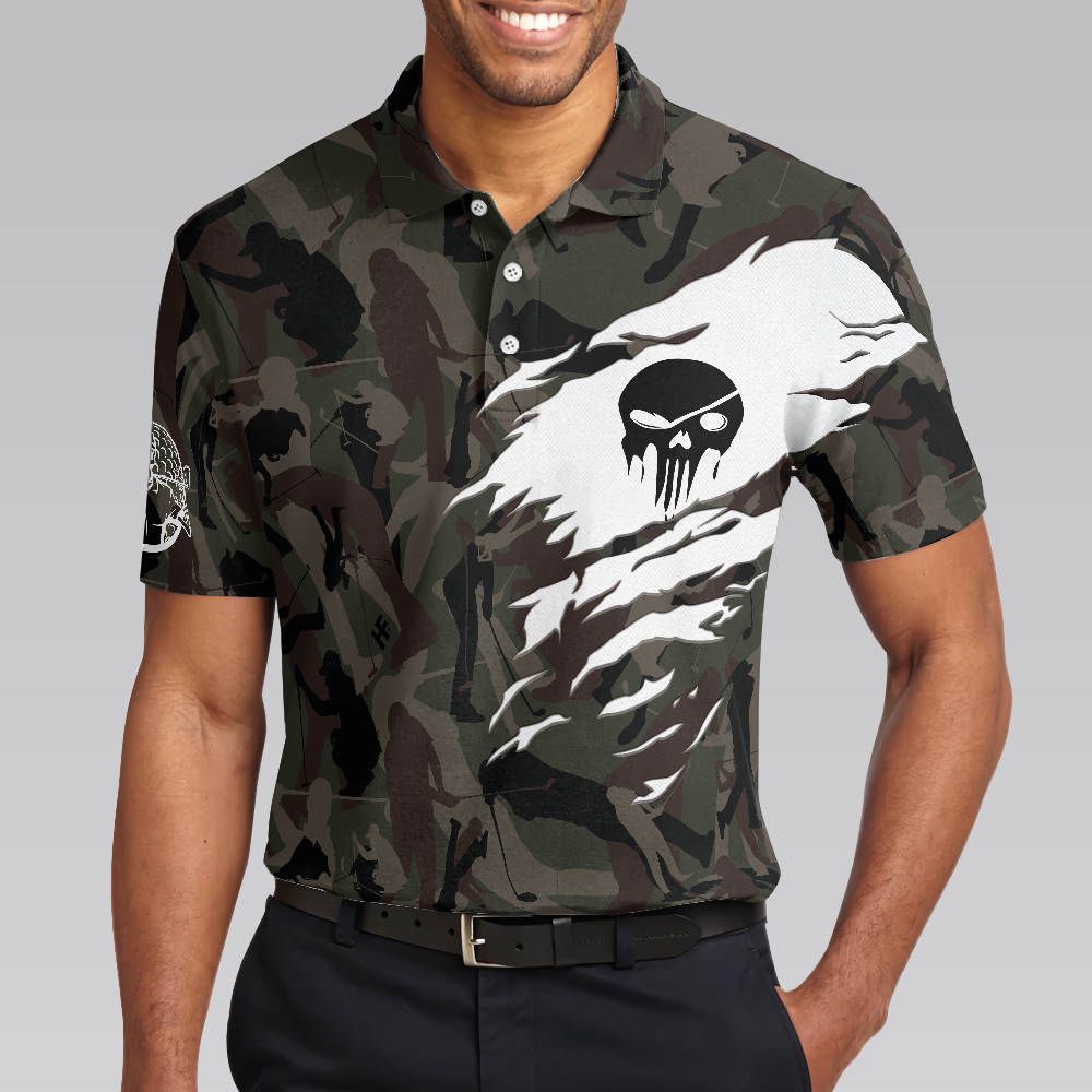 Coolest Golfing Grandpa Golf Polo Shirt