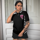 She Wants The D Dirt Track Racing Short Sleeve Women Polo Shirt, Adult Humor Dirt Track Racing Shirt For Ladies