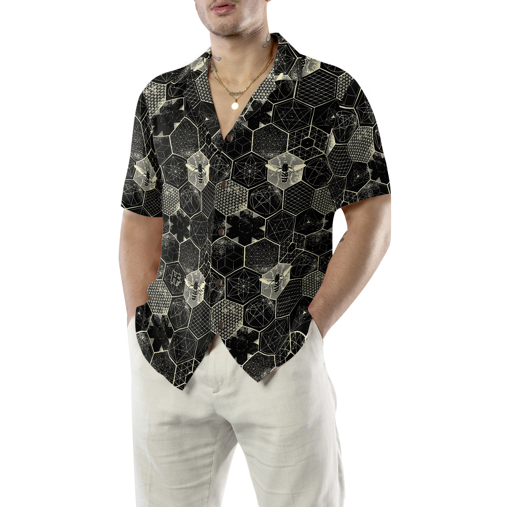 The Honeycomb Conjecture Hawaiian Shirt