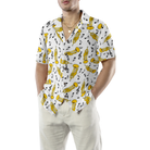 Trumpet Seamless Pattern Shirt For Men Hawaiian Shirt
