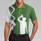 I Got A Cold Beer On Every Hole In One Golf Polo Shirt, Green Argyle Golf Shirt For Men, Best Drinking Golf Shirt