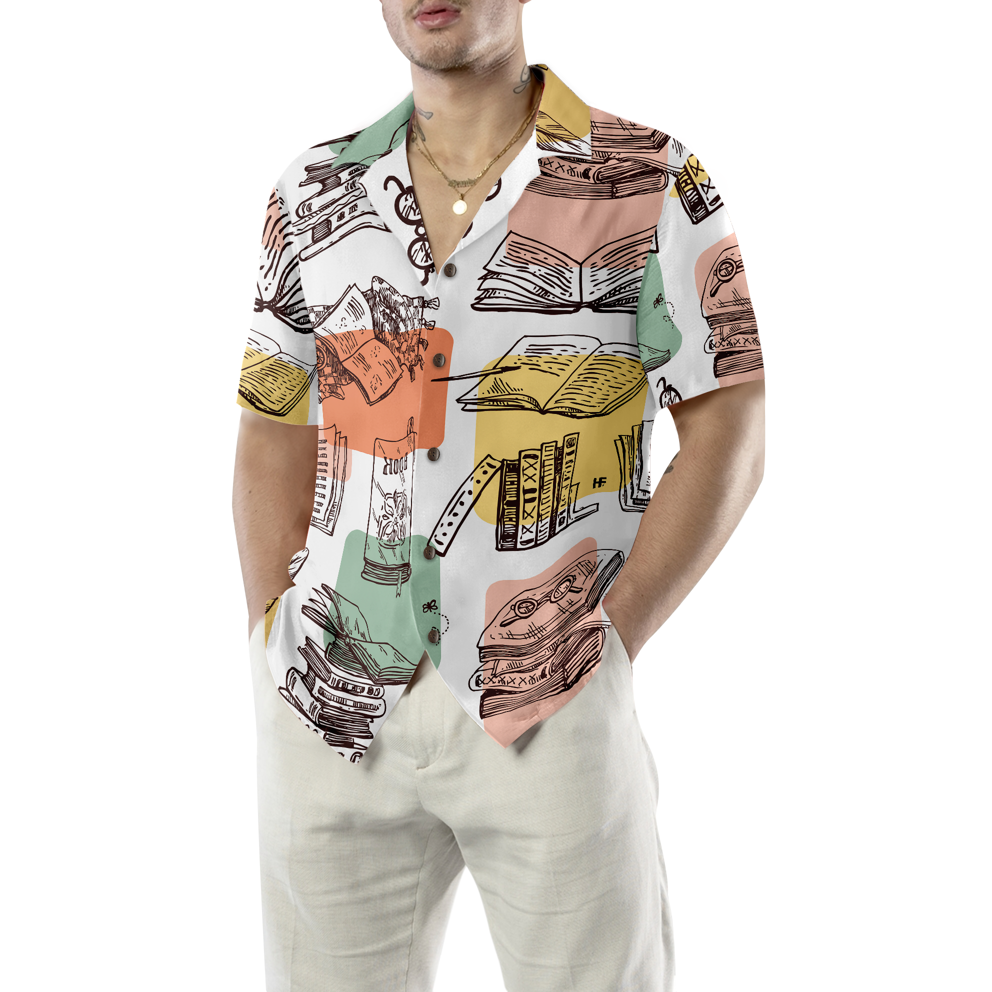 Teacher Knowledge Book Teacher Hawaiian Shirt, Teacher Hawaiian Shirt, Teacher Shirt for Men And Women, Best Gift For Teachers