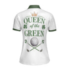 Personalized Queen of the Green St. Patrick’s Day Women Golf Polo Shirt