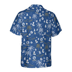 Rosa Zeibari Custom Hawaiian Shirt Blue