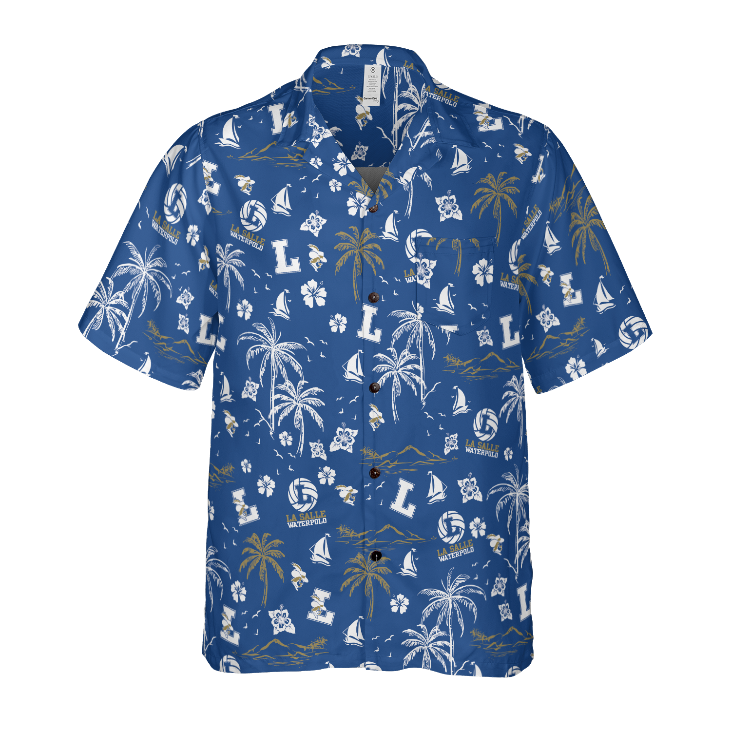 Rosa Zeibari Custom Hawaiian Shirt White