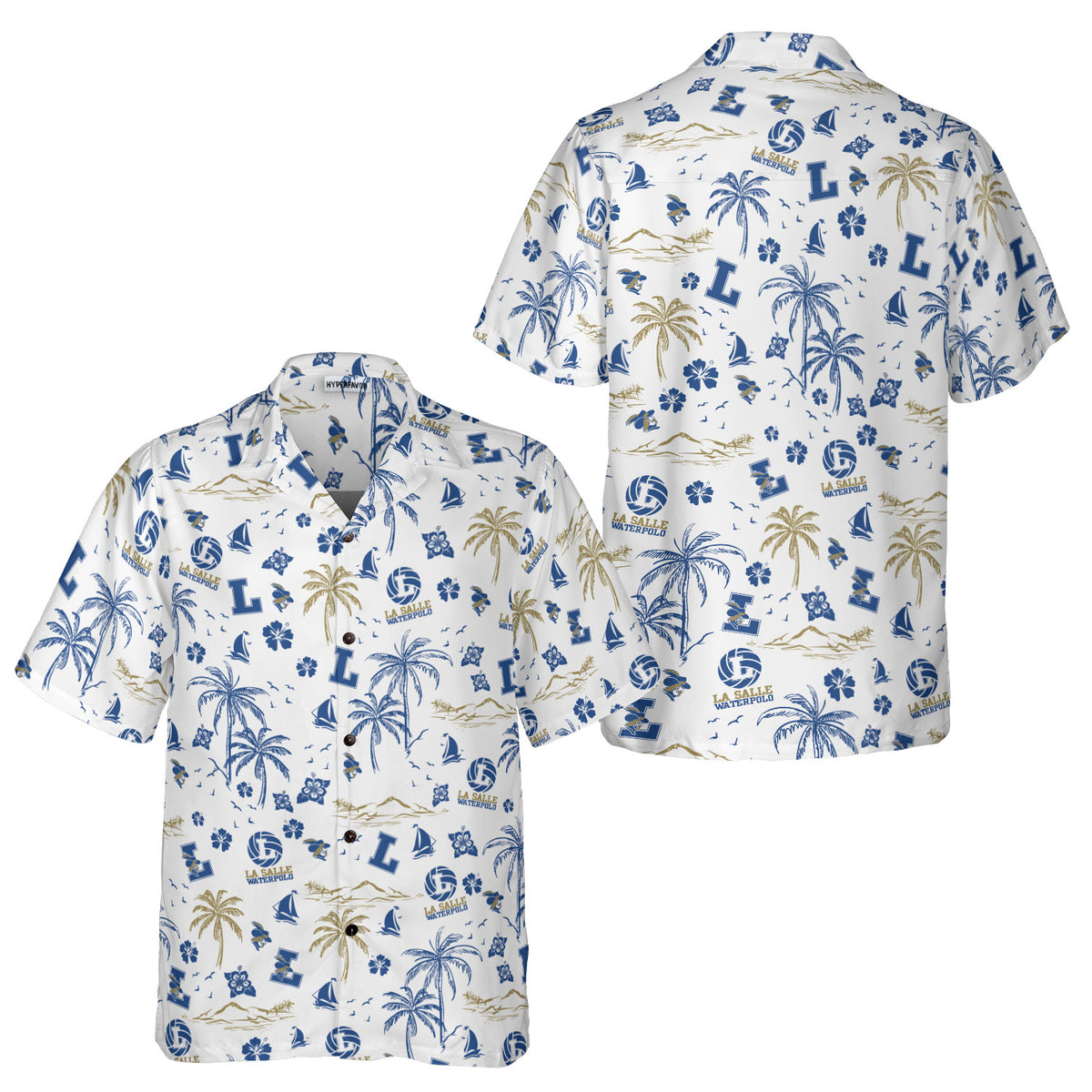 Rosa Zeibari Custom Hawaiian Shirt White