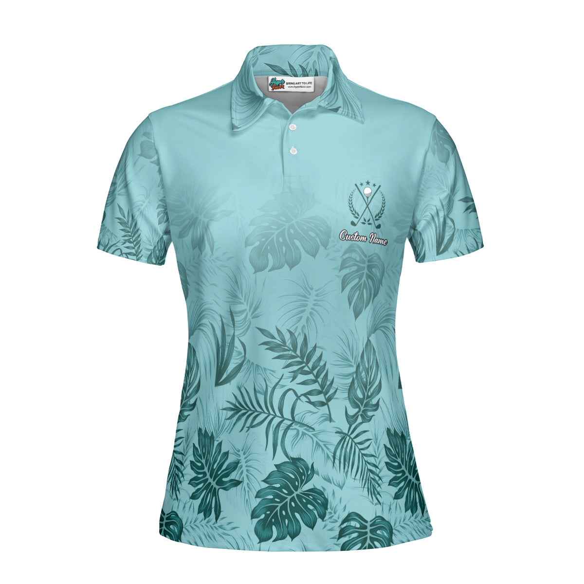 Tropicana Golf Polo Shirt – Women's Custom Hawaiian Golf Shirt