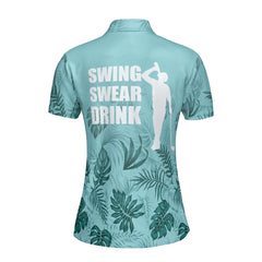 Tropicana Golf Polo Shirt – Women's Custom Hawaiian Golf Shirt