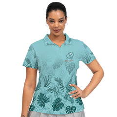 Tropicana Golf Polo Shirt – Women's Custom Hawaiian Golf Shirt