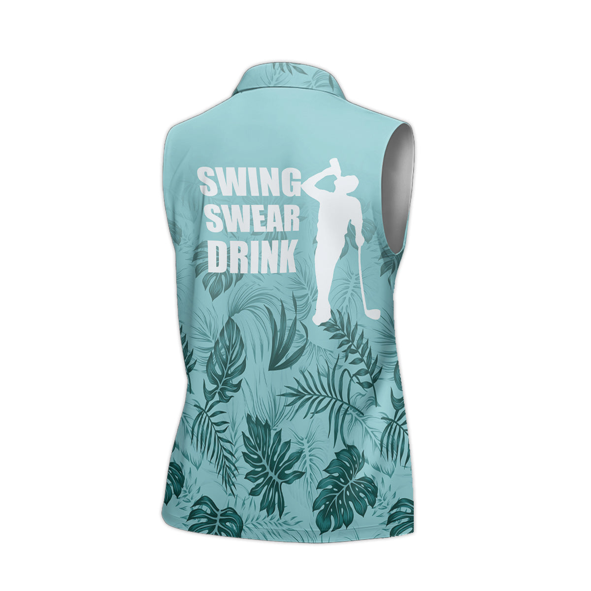 Tropicana Golf Sleeveless Polo Shirt – Women's Custom Hawaiian Golf Shirt