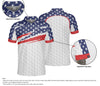 Golf Texture Short Sleeve USA Polo Shirt - Hyperfavor