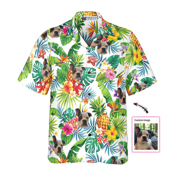 Custom Hawaiian Shirts Printing Aloha Personalised Face No minimums