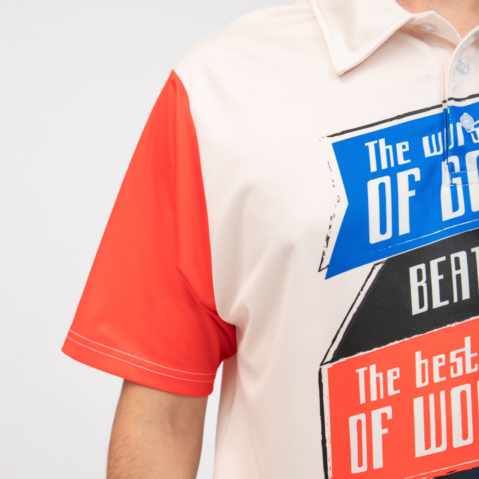 The worst day of Golf beats the best day of Work American Flag Polo Shirt, Golf Shirt For Men - Hyperfavor