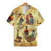 AMAZING PIRATE PARROTS EZ15 3010 Hawaiian Shirt - Hyperfavor