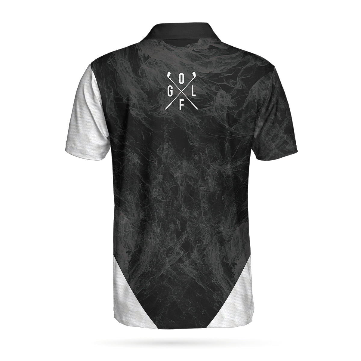 A Golf Player Illustration Custom Polo Shirt - Hyperfavor