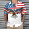American Eagle Stay Strong Shirt For Men Hawaiian Shirt - Hyperfavor