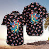 American Flag T-Rex EZ21 2610 Hawaiian Shirt - Hyperfavor