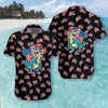 American Flag T-Rex EZ21 2610 Hawaiian Shirt - Hyperfavor