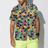 Angry Shark Seamless Pattern Hawaiian Shirt, Shark Shirt Button Up For Adults, Shark Print Shirt - Hyperfavor