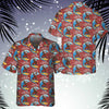 Bigfoot Surfing Christmas Hawaiian Shirt, Funny Christmas Bigfoot Shirt, Best Xmas Gift Idea - Hyperfavor