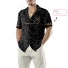 Bowling Pattern And Golden Custom Hawaiian Shirt, Personalized Bowling Shirt For Men & Women - Hyperfavor