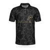 Bowling Pattern And Golden Name Custom Polo Shirt - Hyperfavor