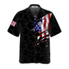 Bowling Team American Flag Custom Hawaiian Shirt, Personalized Bowling Shirt For Men & Women - Hyperfavor