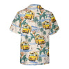 Bus Driver And Tropical Pattern Hawaiian Shirt, Tropical Bus Driver Shirt For Men, Bus Driver Gift Idea - Hyperfavor