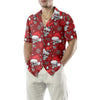 Christmas Skulls With Candy Canes Red Version Christmas Hawaiian Shirt, Skull Christmas Hawaiian Shirt For Men - Hyperfavor