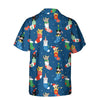 Cute Cats In Christmas Socks Hawaiian Shirt, Christmas Cat Shirt, Best Christmas Gift - Hyperfavor