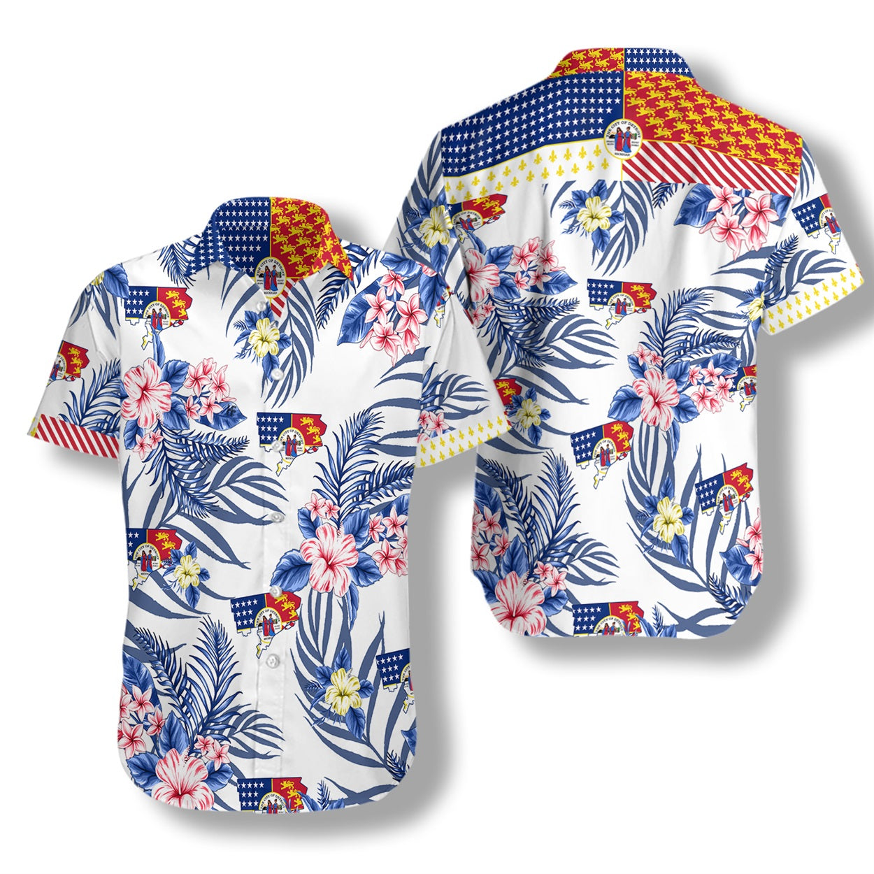 Detroit Proud EZ05 0907 Hawaiian Shirt - Hyperfavor