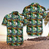 Dinosaur Collage Art EZ21 2610 Hawaiian Shirt - Hyperfavor