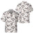 Dinosaurs Footprints Seamless Pattern Dinosaur Hawaiian Shirt, Cool Dinosaur Shirt, Best Gift For Dinosaur Lover - Hyperfavor